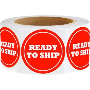 Ready to Ship Stickers for Package,Mailing Labels for Small Business Stickers,2 Inch 500 Pcs