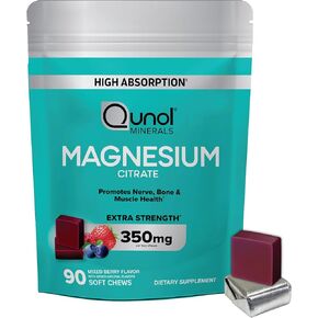 Qunol Magnesium Chews 350mg, 90ct