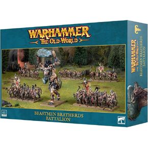 Warhammer The Old World – Beastmen Brayherds Battalion Box Set | 61 Miniatures | Cygor/Ghorgon, Gor & Ungor