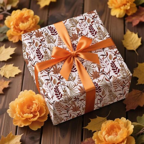 RUSPEPA FALL FOX FOX RAPP LOPER for Boys Girls ، Mini Roll ، Watercolor Woodland Fox and Autumn Design Design Gaft for Headgiving ، Dame Dame ، Fall Birthday ، 17 Int in Saudi Arabia