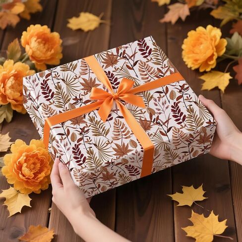 RUSPEPA FALL FOX FOX RAPP LOPER for Boys Girls ، Mini Roll ، Watercolor Woodland Fox and Autumn Design Design Gaft for Headgiving ، Dame Dame ، Fall Birthday ، 17 Int in Saudi Arabia