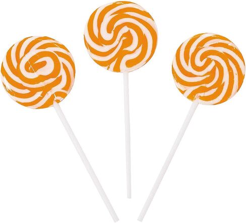 24 Bright Orange Swirl Pops in Saudi Arabia