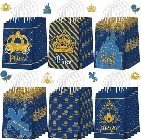 Glenmal 24 Pcs First Trip Around The Sun Party Bags for Boy 1st Birthday Supplies Planet Birthday Goodie Gift Candy Treat Paper Bags for Kid Baby Shower 1st Outer Space Party Favors Decor in Saudi Arabia