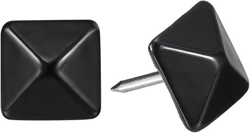 uxcell Upholstery Tacks Nail Pins Furniture, 100Pcs 12x17mm Thumb Tack Pins Assortment Kit Carbon Steel for Home Sofa DIY Decorative Nail Heads Nails, Red Bronze in Saudi Arabia