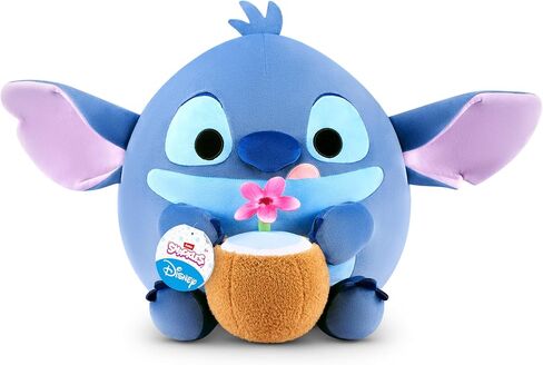 Snackles Disney 14-inch Plush (Stitch) by ZURU, Plush with Snack Accessory in Saudi Arabia