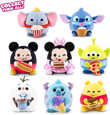 Snackles Disney 14-inch Plush (Stitch) by ZURU, Plush with Snack Accessory in Saudi Arabia