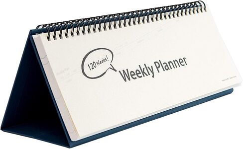 Undated Desk Weekly Daily Calendar Planner, Scheduler Memo Pad, Appointment Book, 11.8 x 4 Inches in Saudi Arabia