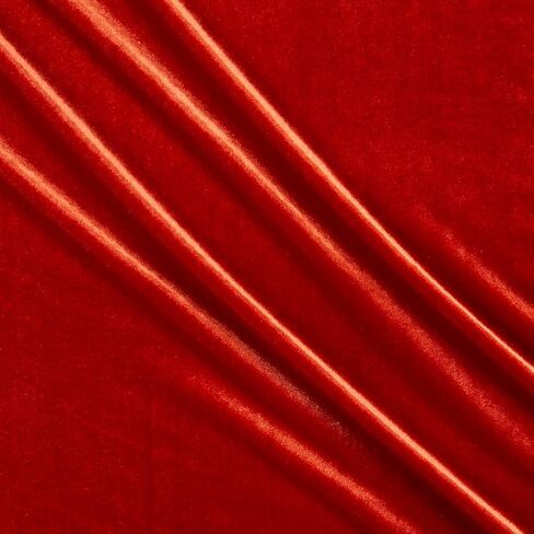 Stretch Velvet Eggplant, Fabric by the Yard in Kuwait