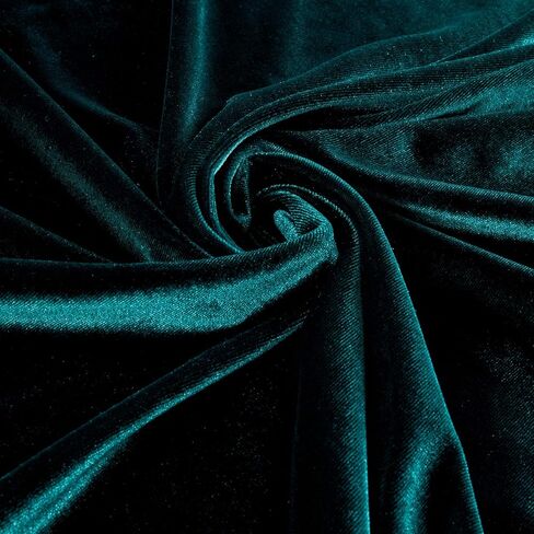 Stretch Velvet Eggplant, Fabric by the Yard in Kuwait