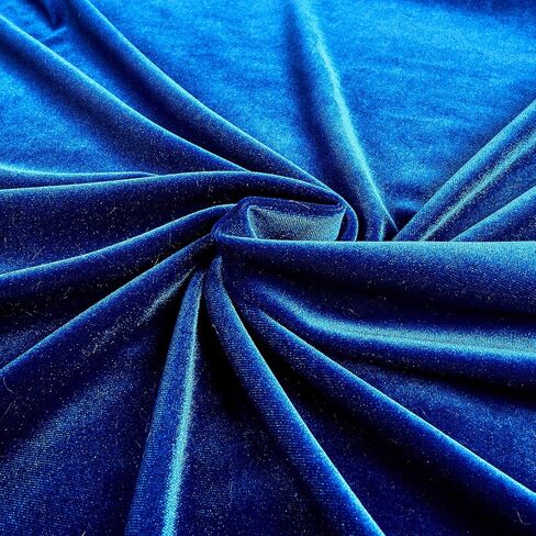 Stretch Velvet Eggplant, Fabric by the Yard in Kuwait