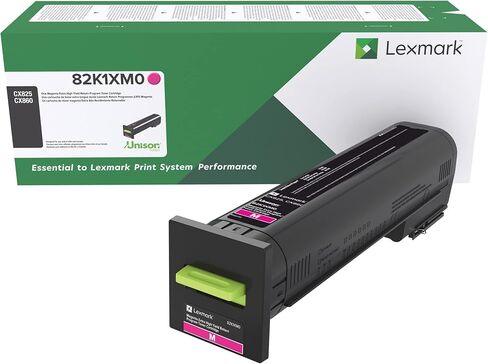 Lexmark 82k1xy0 Cx825 ، Cx860 Yellow Extra High Livement Return Toner in Saudi Arabia