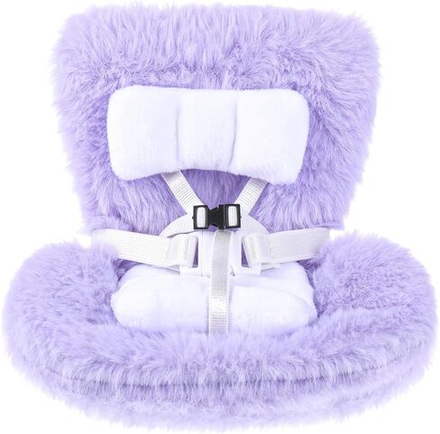 Car Seat for 17cm Dolls Seats for Accessories Car Ornament for Blind Box Doll Fans, Collectors(Purple) in Saudi Arabia