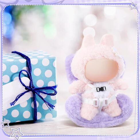 Car Seat for 17cm Dolls Seats for Accessories Car Ornament for Blind Box Doll Fans, Collectors(Purple) in Saudi Arabia