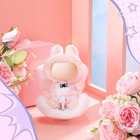 Car Seat for 17cm Dolls Seats for Accessories Car Ornament for Blind Box Doll Fans, Collectors(Purple) in Saudi Arabia