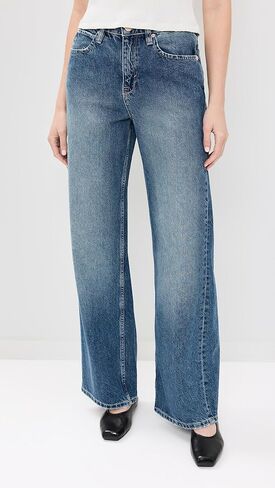 Free People Women's Tinsley Baggy High-Rise Skinny, Ripper 29 in Saudi Arabia