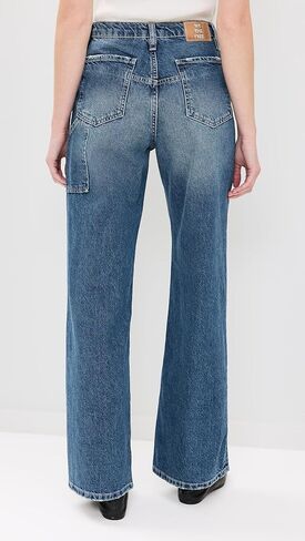 Free People Women's Tinsley Baggy High-Rise Skinny, Ripper 29 in Saudi Arabia