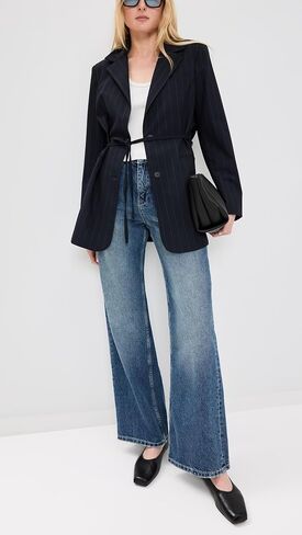 Free People Women's Tinsley Baggy High-Rise Skinny, Ripper 29 in Saudi Arabia