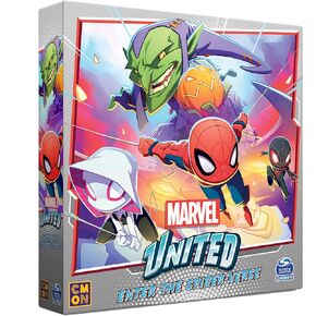 CMON Marvel United Enter The Spider-Verse Expansion | Tabletop Miniatures Game | Strategy Game | Cooperative Game for Adults and Kids | Ages 14+ | 1-4 Players | Avg. Playtime 40 Minutes | Made by CMON