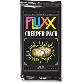 Looney Labs Fluxx Creeper Pack Expansion – 2-6 Players – Card Games for Family – 5-30 Mins of Gameplay – Games for Family Game Night – Card Games for Kids & Adults Ages 8+ - English