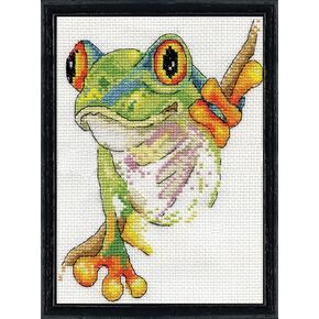 Design Works Crafts Tree Frog Counted Cross Stitch Kit