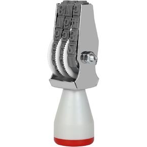 Self Inking Roller Stamp with 3 Digit Number Roller Stamps | Adjustable Date & Number Wheel | Multi-Function Stamp for Office, School, Home Labeling | Portable & Reusable
