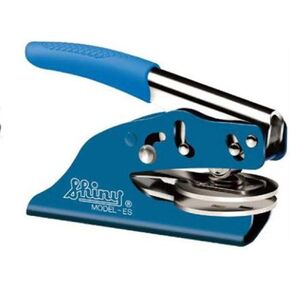 Hubco Premium Notary Seal Embosser | New York (Blue)