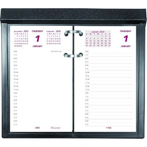Brownline® 2026 Daily Desk Calendar Refill, 12 Months, January to December, 6" x 3.5" (C2R-26)