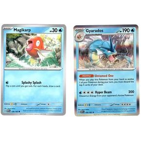 Gyarados 130/165 - Magikarp - Pokemon 151 - Evolution Card Set - Holo Rare