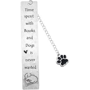 Dog Bookmark for Women Men Gifts for Dog Lovers Dog Themed Bookmark for Friend Animal Bookmark Dog Dad Dog Mom Gifts