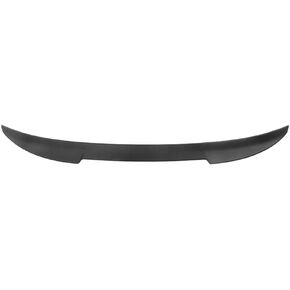 for Ford for Mustang First Edition Sport Utility 4-Door 2021 & GT Performance Sport Utility 4-Door 2022 Style Matte Black Mid Trunk Spoiler Wing ABS