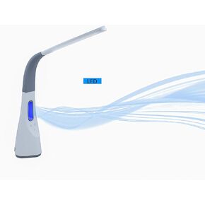 Artiva USA Oxford Adjustable LED Desk lamp with Bladeless Fan & USB Charger