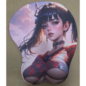 3D Stellar Blade EVE Computer Mouse Pad with Wrist Rest Cool 12x10 Inches Table Mat for Stellar Blade