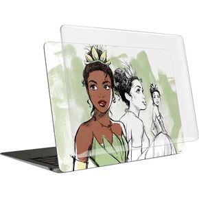 Skinit Case + Skin Compatible with MacBook Air 13in M1 (2021) - Officially Licensed Disney Princess Tiana Sketch Design