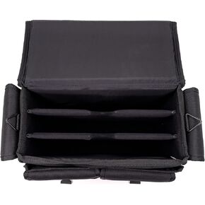 MCY MXLT-CB3 Laptop Storage Carry Bag Up To 3 Laptops for Schools Office Gaming Laptops - Black, 16x14x8 inches