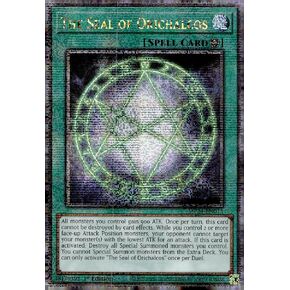 The Seal of Orichalcos - MP24-EN015 - Quarter Century Secret Rare - 1st Edition