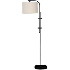 Signature Design by Ashley Baronvale 60" Modern Metal Adjustable Floor Lamp, Black