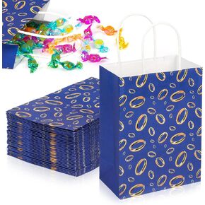 Houuqe 36 Pcs Gingham Party Supplies Sage Green Gift Bag with Handles Scalloped Sage Green and White Plaid Paper Candy Bags Double Side Kraft Paper Goodie Bags for Spring Wedding Party Decor
