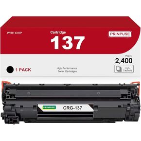 137 Black Toner Cartridge Compatible for Canon 137 Toner Cartridge CRG-137 CRG137 Used with Imageclass D570 MF232w MF242dw MF212w MF216n MF217w MF244dw MF247dw MF249dw MF227dw
