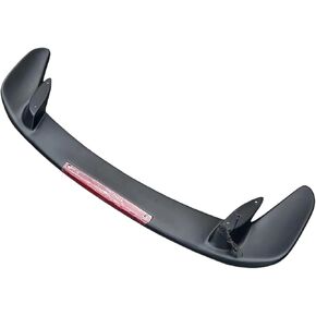 Compatible for Hyundai Genesis Coupe Trunk Spoiler 2009-2013 FRP Unpainted Gloss Black Spoiler ROHENS Trunk Boot Wing Spoiler(White)