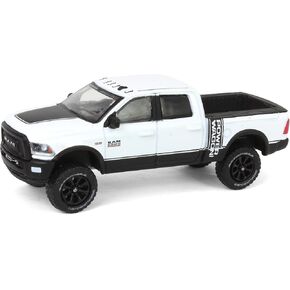 Truck 1/64 Lifted 2017 Ram 2500 Power Wagon Pickup White Exclusive 51582-A