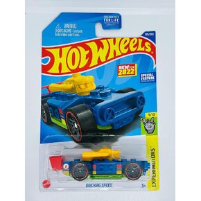 Hot Wheels 2022 - Bricking Speed - Blue - Experimotors 9/10