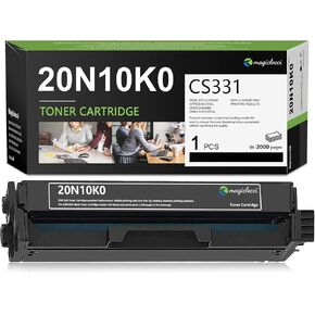 20N10K0 Black Toner Cartridge (2,000 Pages) Replacement for Lexmark 20N10K0 Toner Cartridge Work for CS331, CS431, CX331, CX431 Printer
