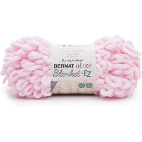 Bernat Alize Blanket-EZ Yarn, Powder Pink