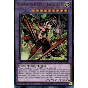 Fiendsmith's Desirae (Ultimate Rare) - RA04-EN056 - Ultimate Rare - 1st Edition