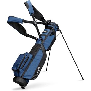 Sunday Golf Loma XL Bag - Lightweight Golf Bag w/Strap and Stand – Easy to Carry Pitch n Putt Golf Bag – Golf Stand Bag for The Driving Range, Par 3 and Executive Courses, 3.4 pounds (Toasted Almond) in Kuwait