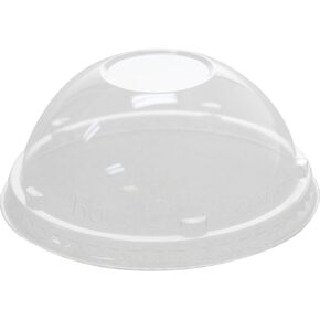 Karat C-KDL87-PET 5 oz PET Food Container Dome Lids (Case of 1000)