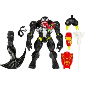 Spider-Man MixMashers Marvel Venom Custom Mix-and-Match Deluxe Action Figure & Accessories, 5-Inch-Scale (12 cm) Super Hero Toys for Kids Ages 4+