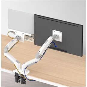 White F160-FP Laptop Stand arm Dual-Screen Monitor Stand arm Computer Display Screen Stand