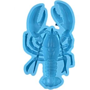 Lobster Resin Molds Silicone,Animal Epoxy Resin Mold Lobster Silicone Mold for Epoxy Resin,Wall Desktop,Cabinets Decor