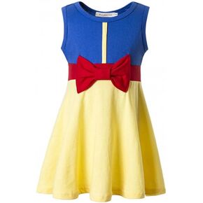 Kids Snow White Dresses for Girls Snow Queen Pricess Costume Princess Inspired Dress